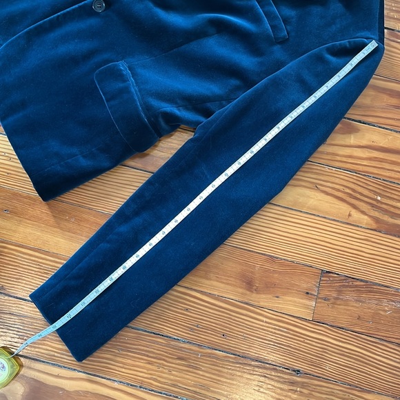 J.Crew Blue Velvet Schoolboy Blazer 6T - Picture 9 of 9